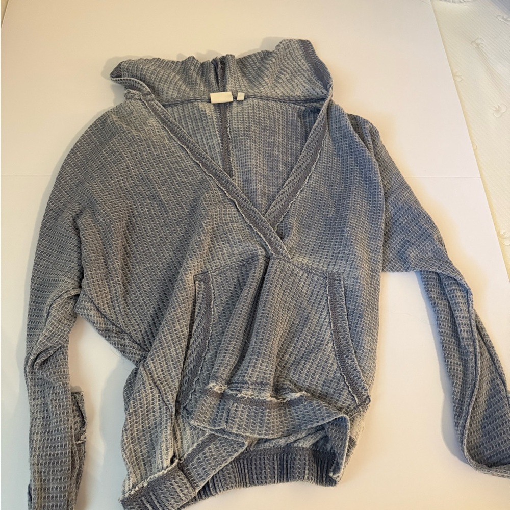 True Craft Women's Gray Cowl Neck Sweater